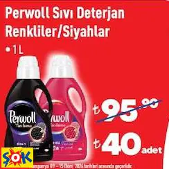 PERWOLL SIVI DETERJAN RENKLİLER/SİYAHLAR 1 L